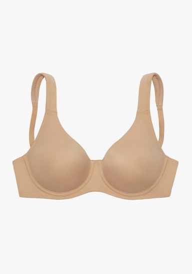 Nuance by Lascana T-Shirt-BH - uni toffee