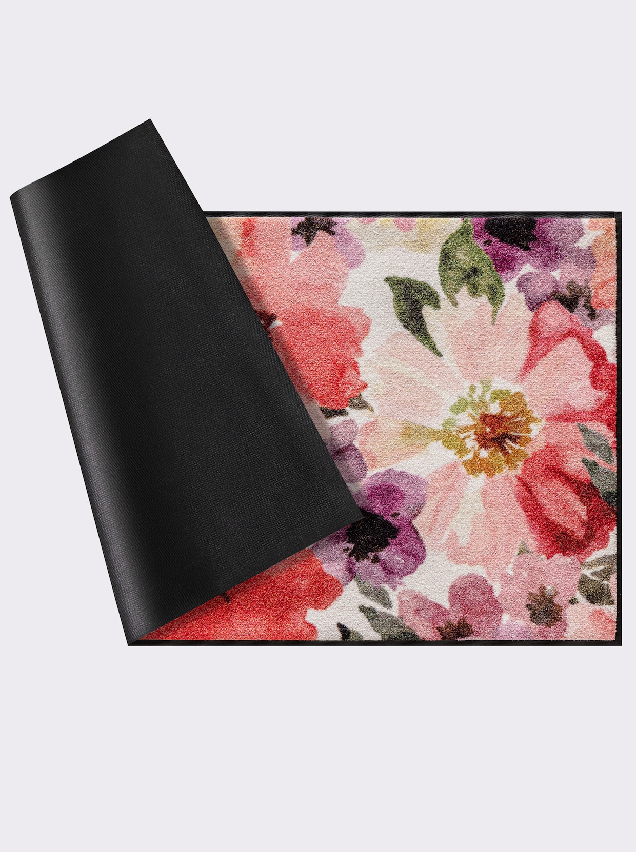 wash+dry by Kleen-Tex Voetmat - ecru/bont