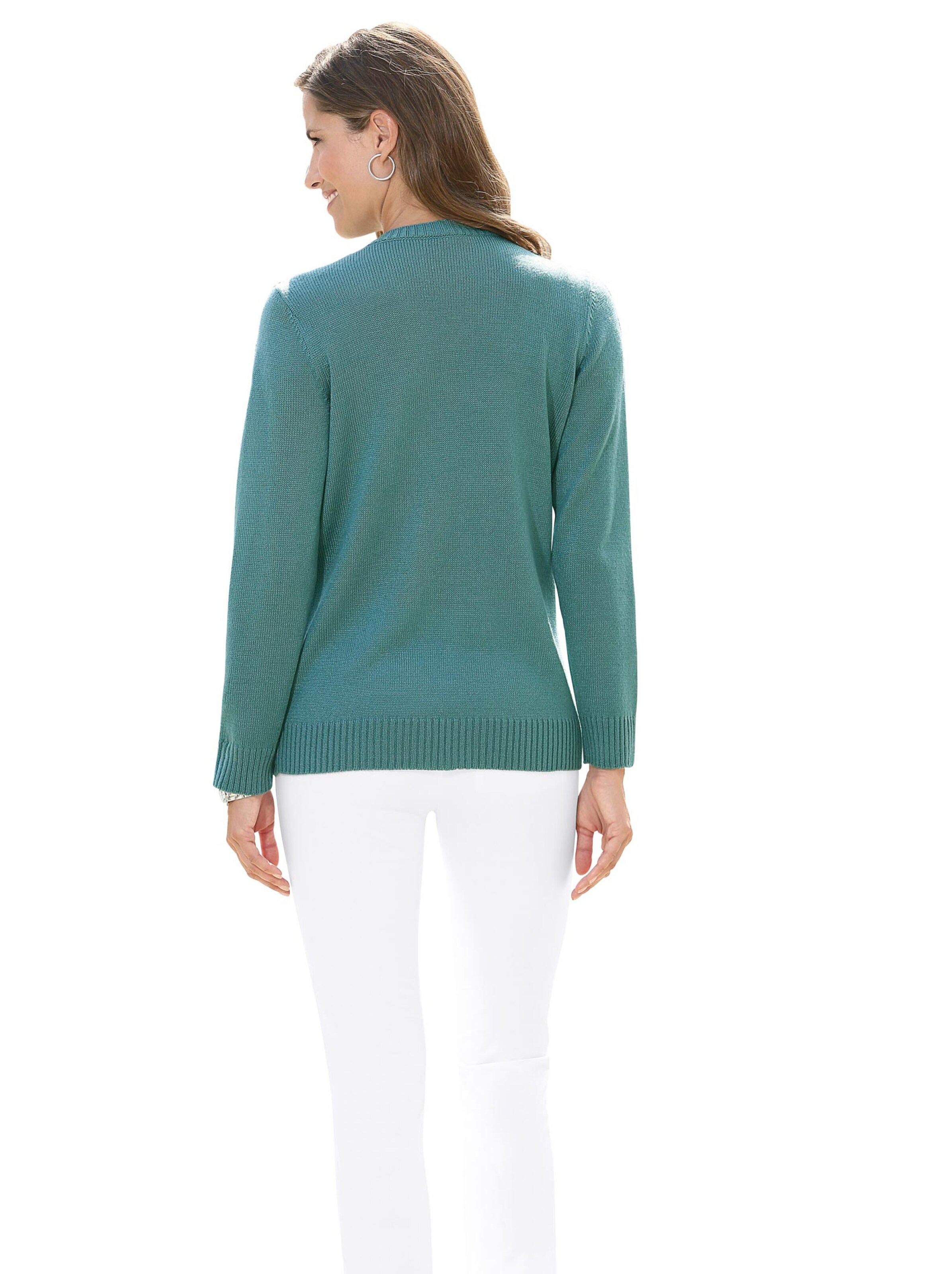 Pullover - jadegrün