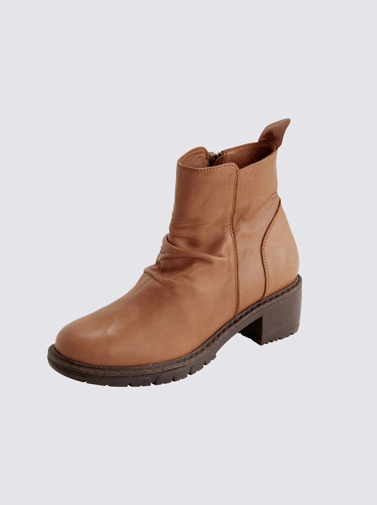 Andrea Conti Stiefelette - camel