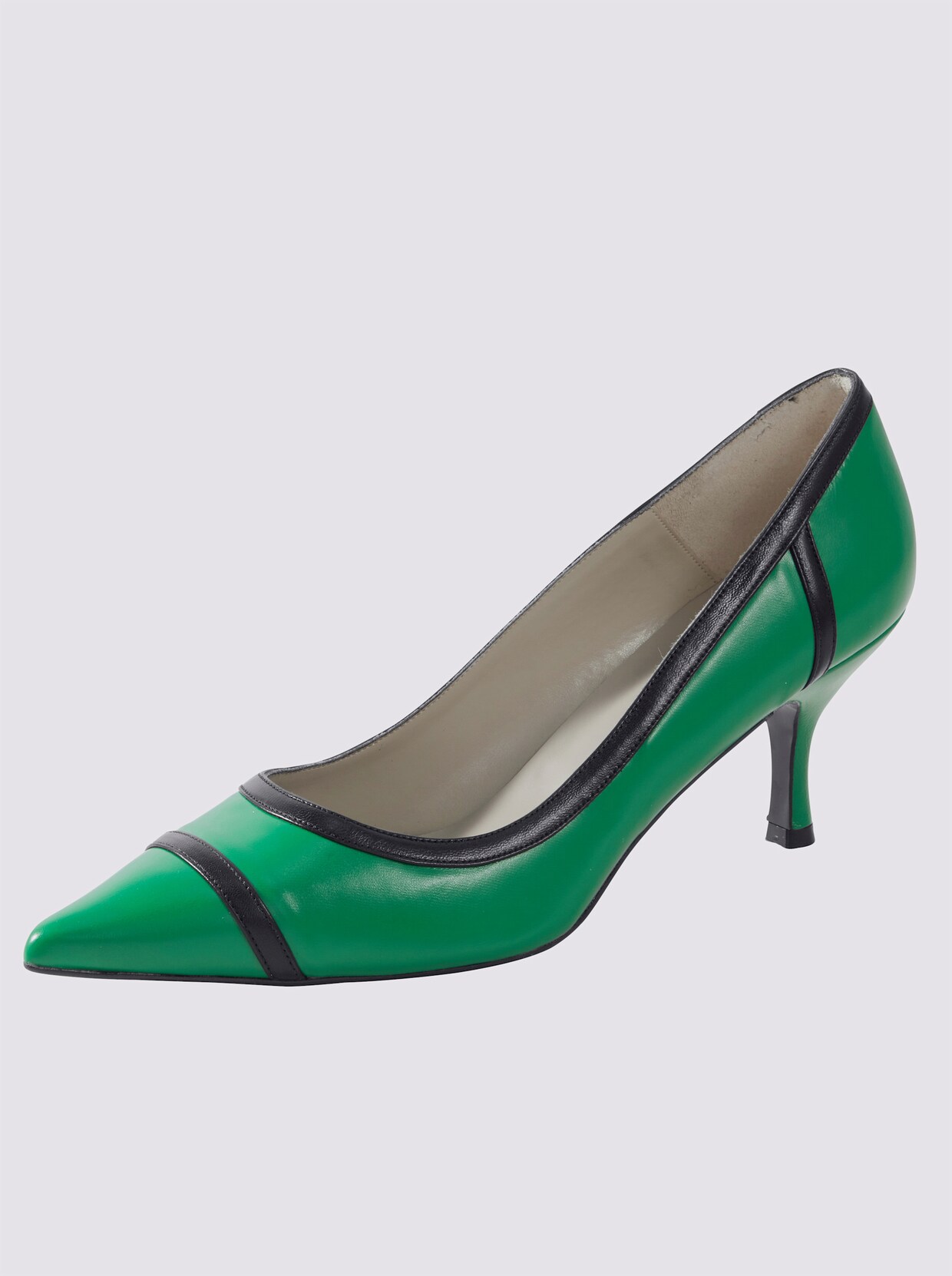 heine Pumps - grün-schwarz