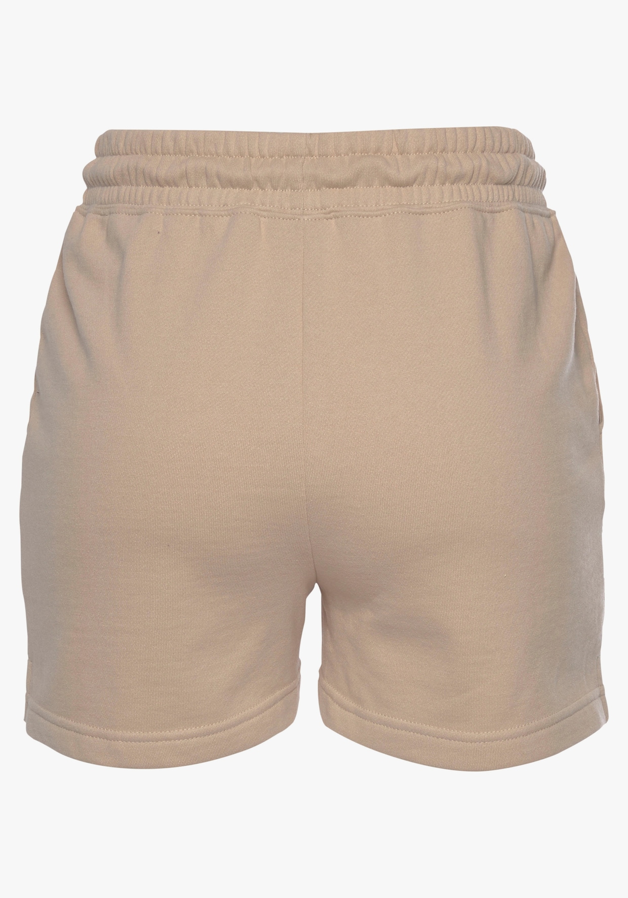 H.I.S Short en matière sweat - nougat