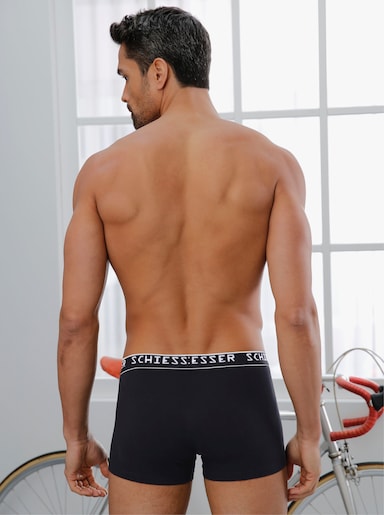 Schiesser Unterhose - schwarz