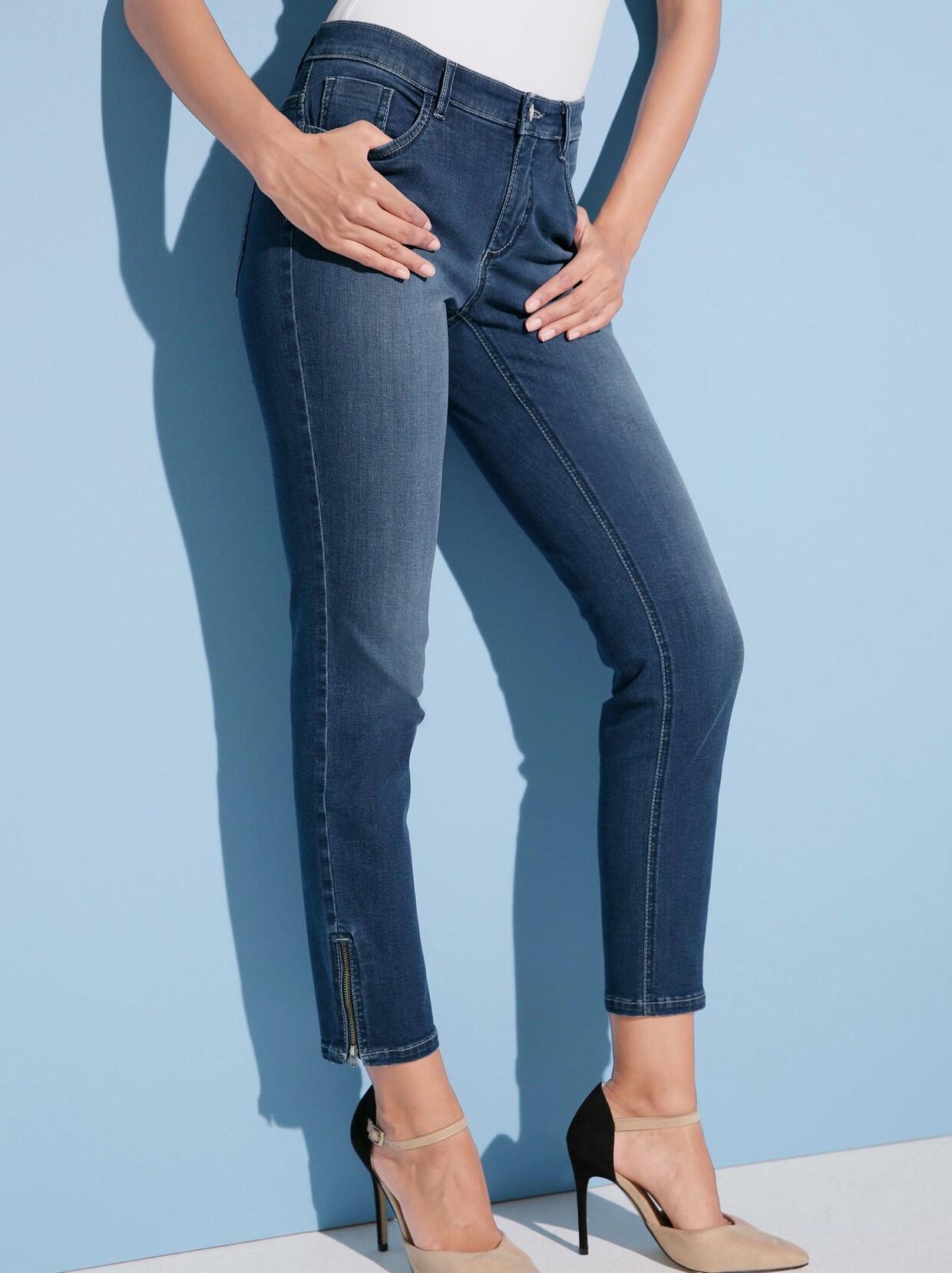Ascari Stretch jeans - blue-black