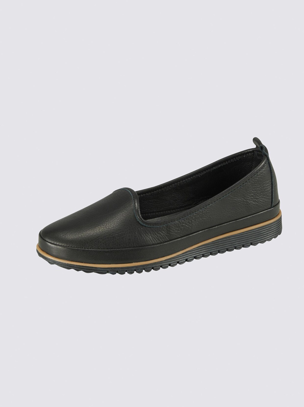 Andrea Conti Slipper - schwarz