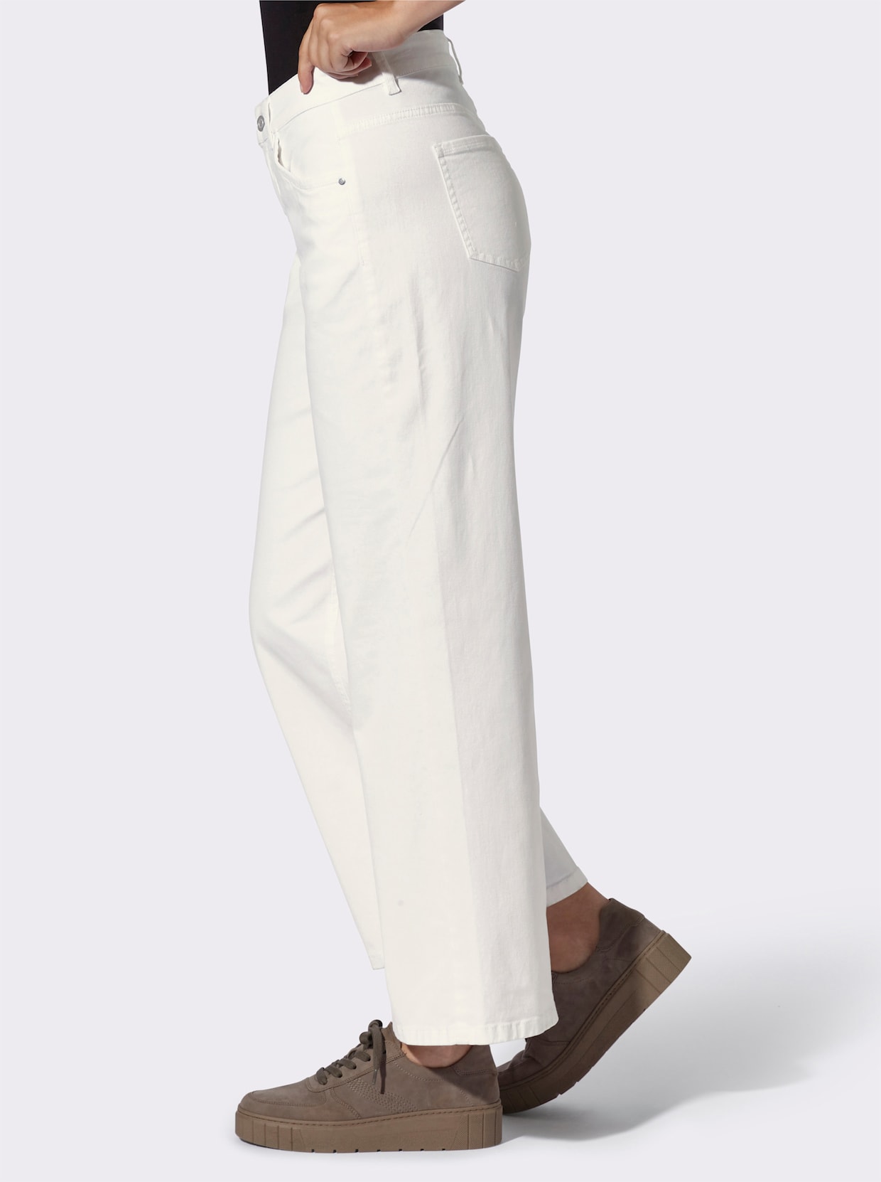 heine 5-Pocket-Jeans - ecru