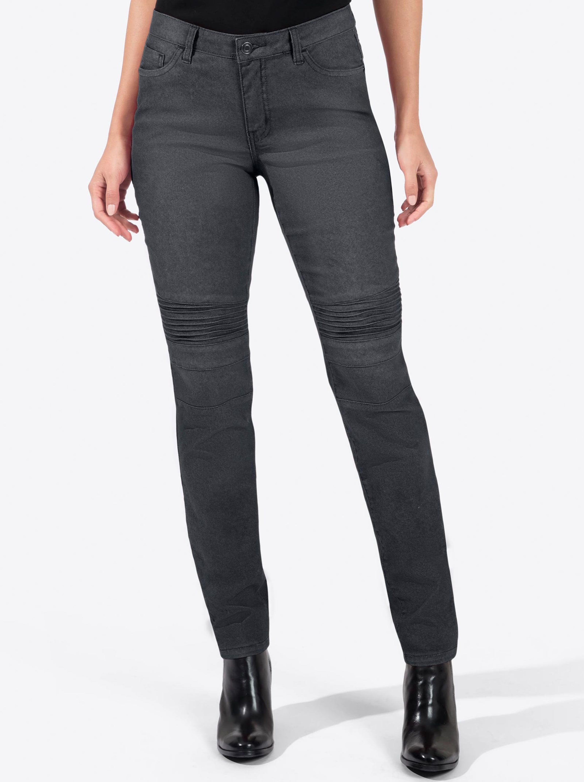 Damenmode Jeans Jeans in black-denim 