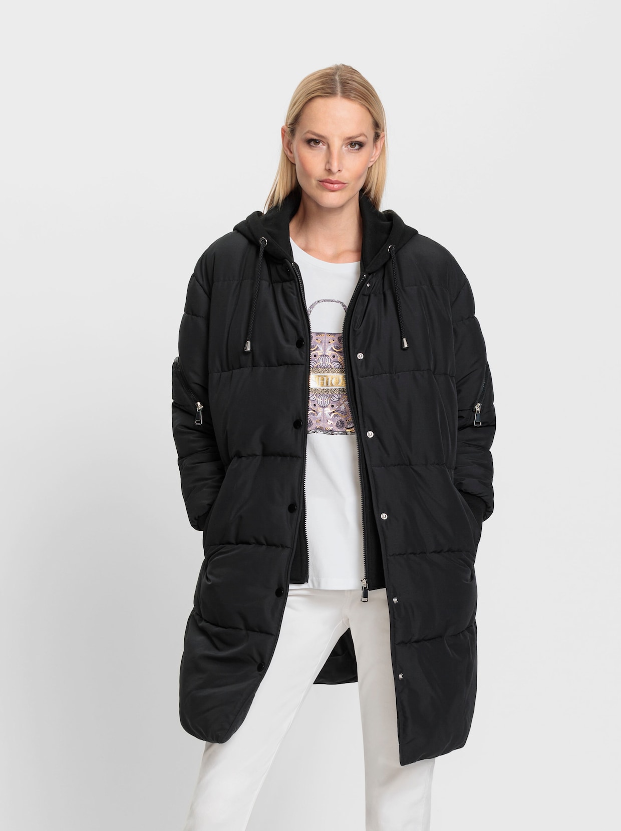 heine Steppjacke - schwarz