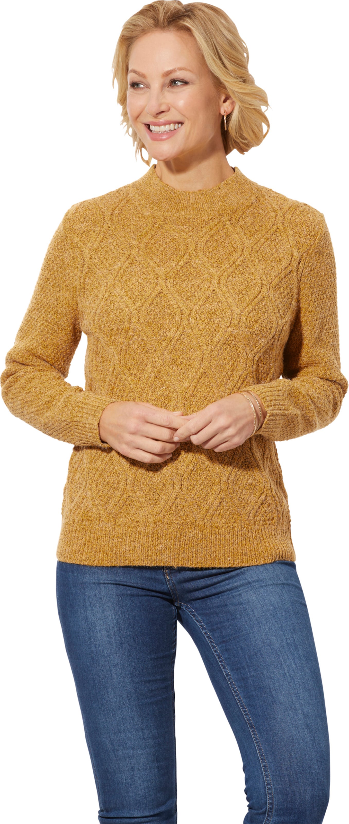 Thumbnail - Stehkragenpullover