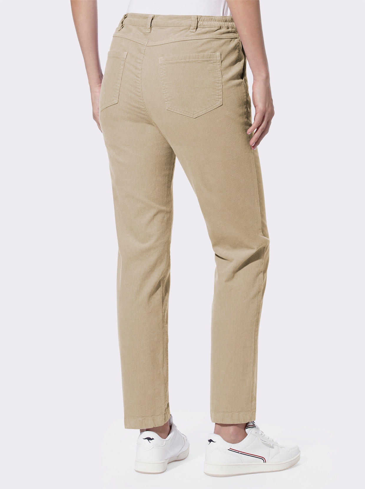 heine Pantalon chino - sable