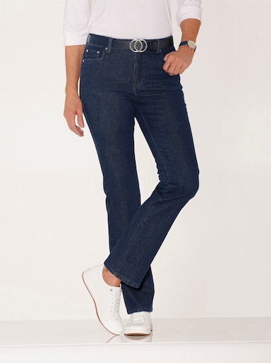 Thermojeans mit innenliegendem Dehnbund - dark blue