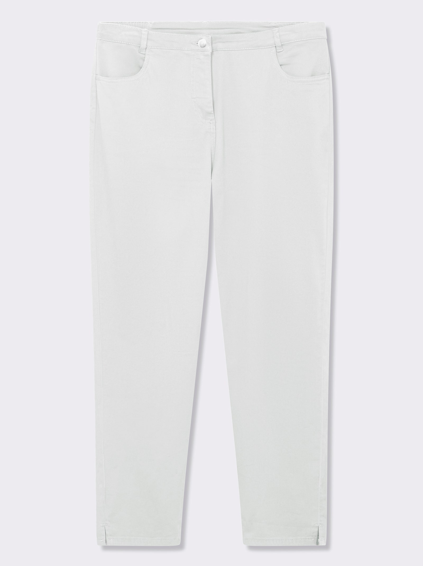 Jeans mit Stretch-Anteil - weiß