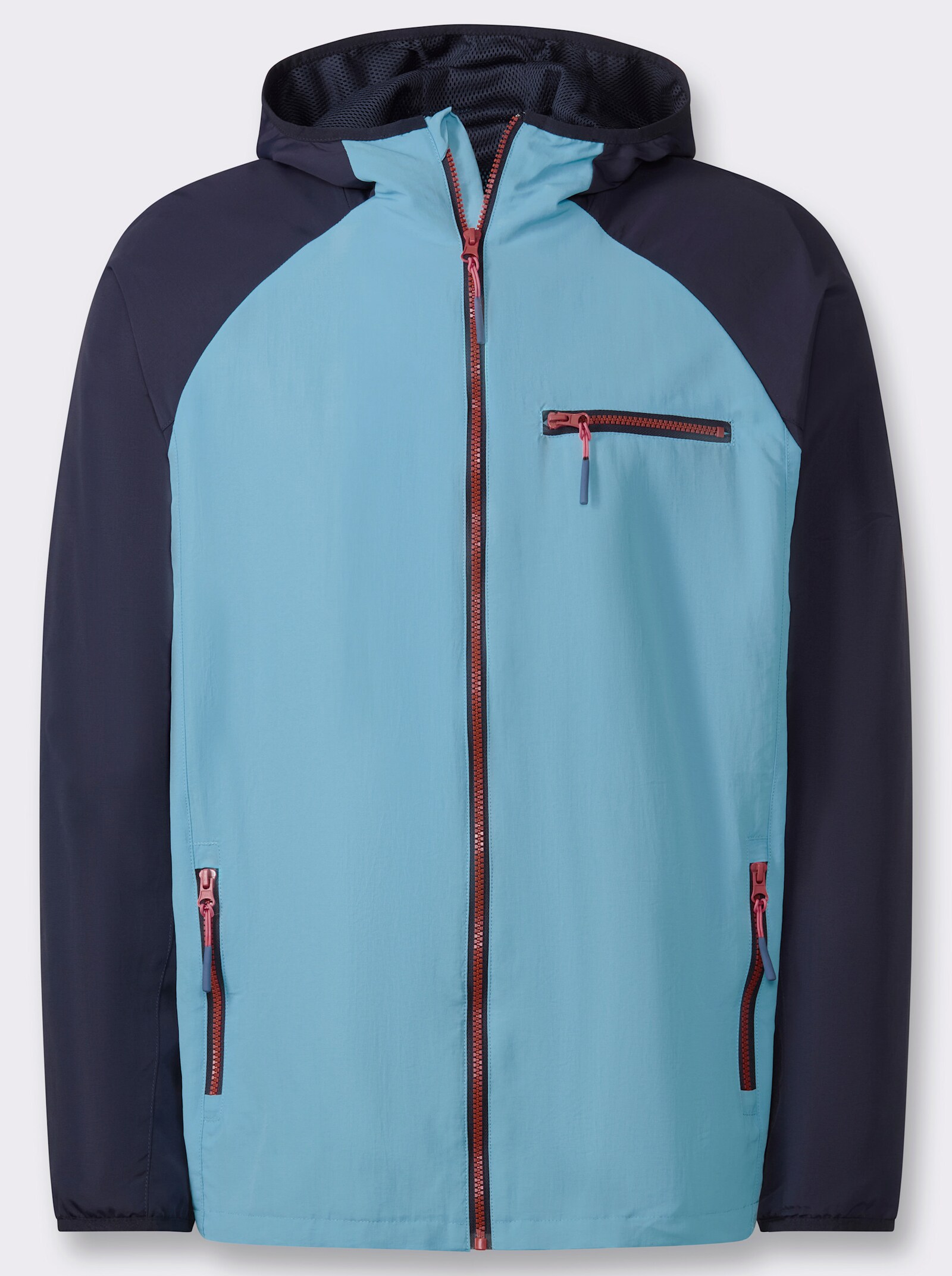 Catamaran Sports Funktionsjacke mit Kapuze - aqua-marine