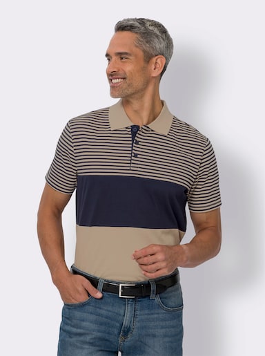 Poloshirt - sesam-marine