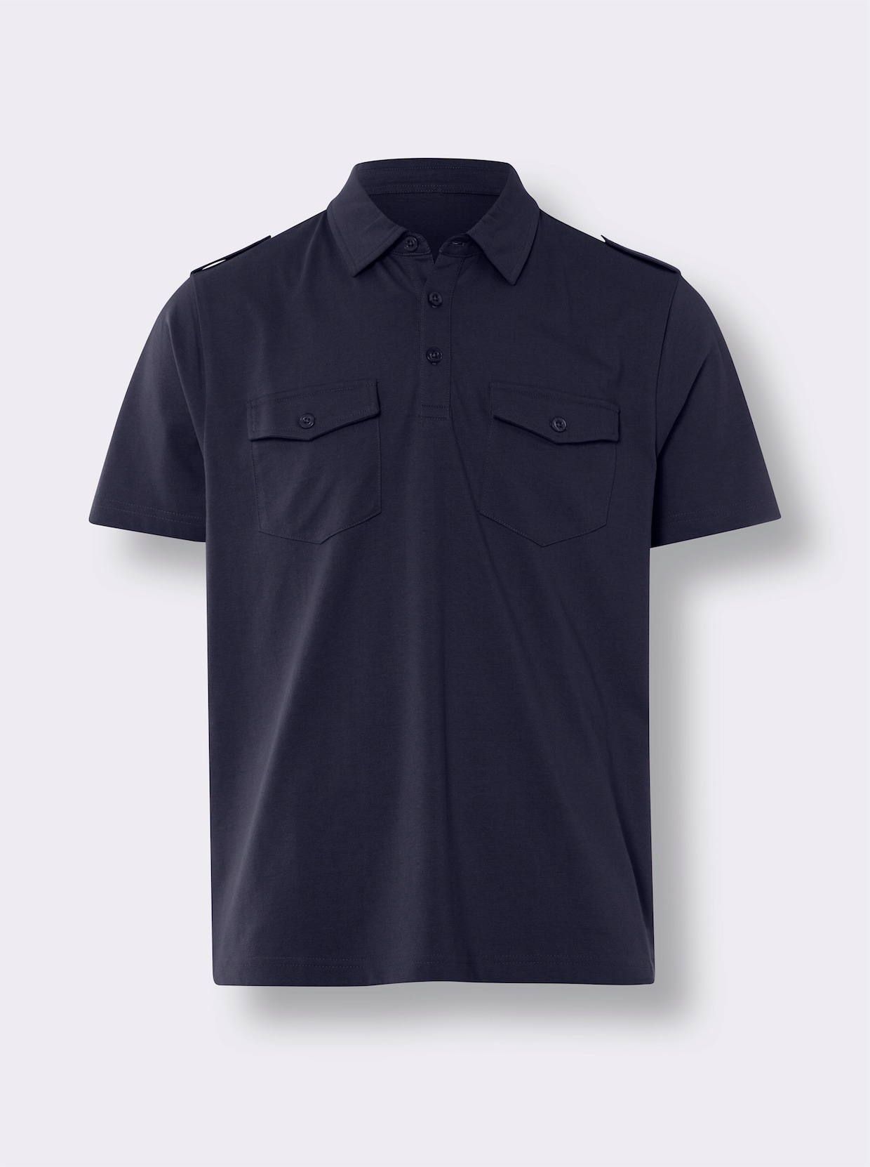 Poloshirt met korte mouwen - marine