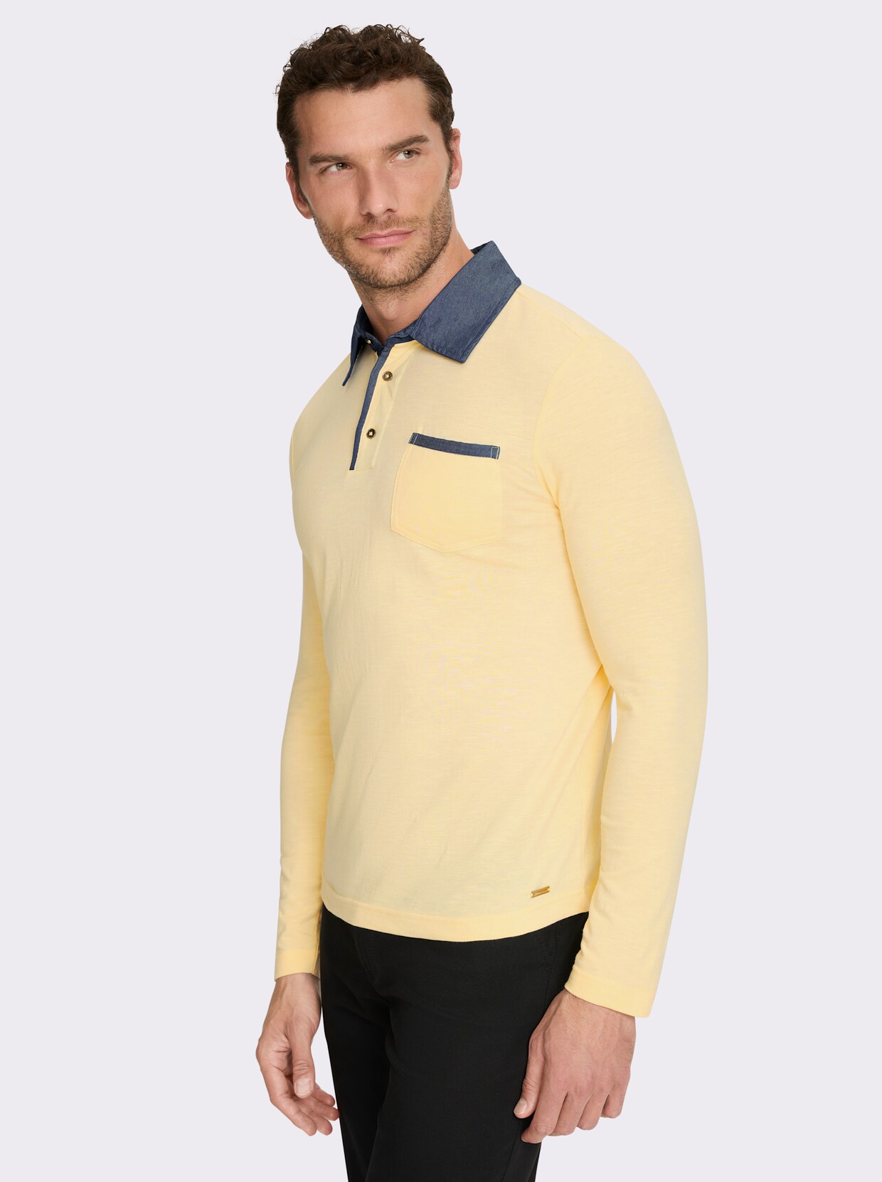 Marco Donati Langarmshirt - vanille