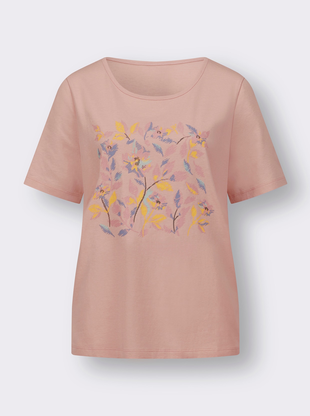 Shirt met korte mouwen - poudre/rozenkwarts