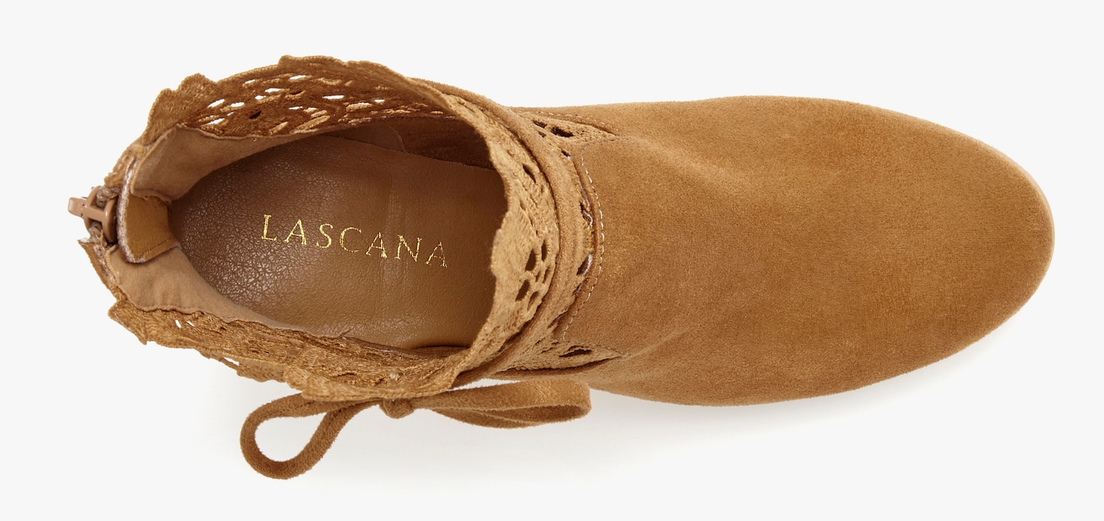 LASCANA High-Heel-Stiefelette - camelfarben