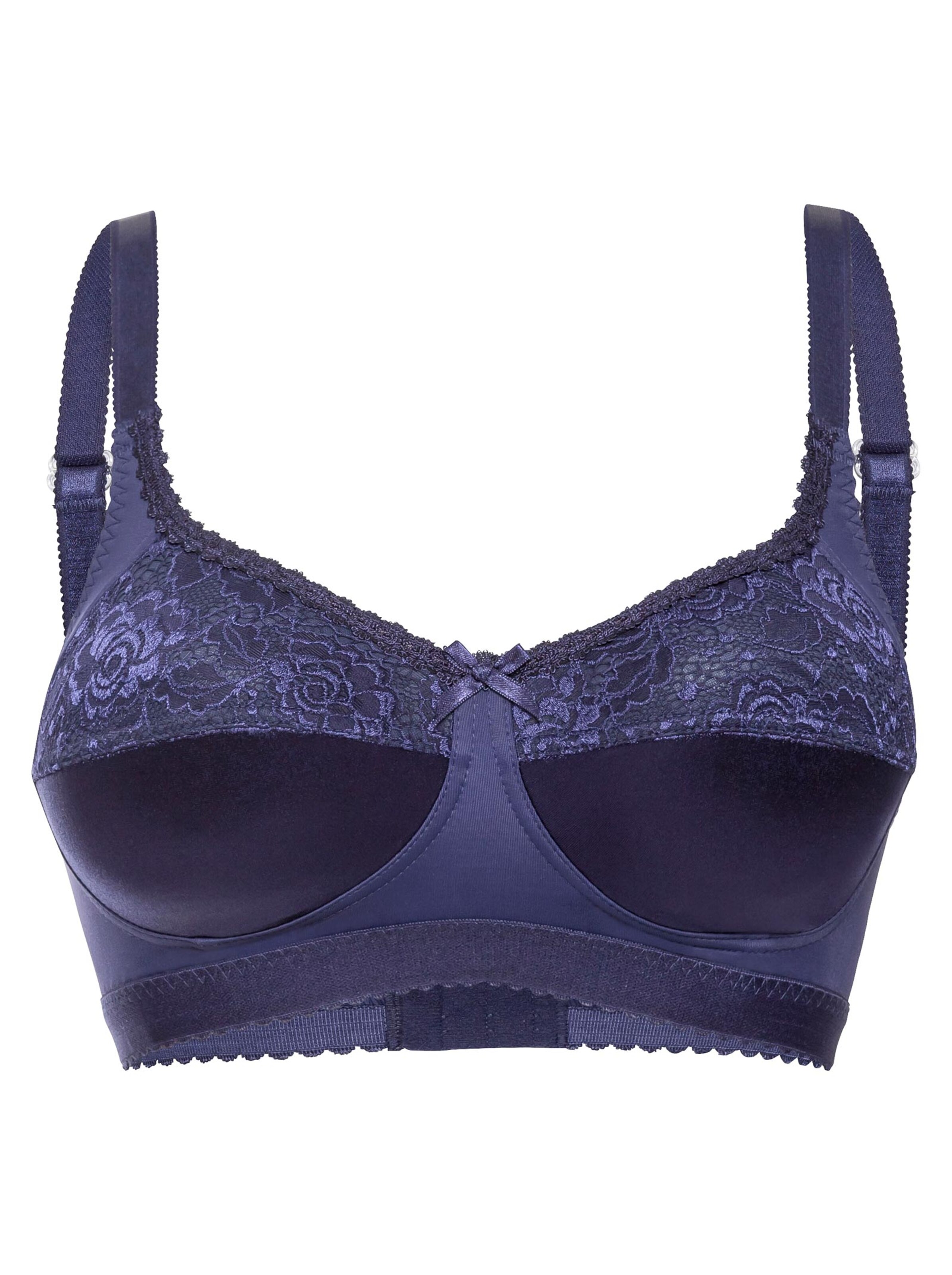 wäschepur BH ohne Bügel - marine