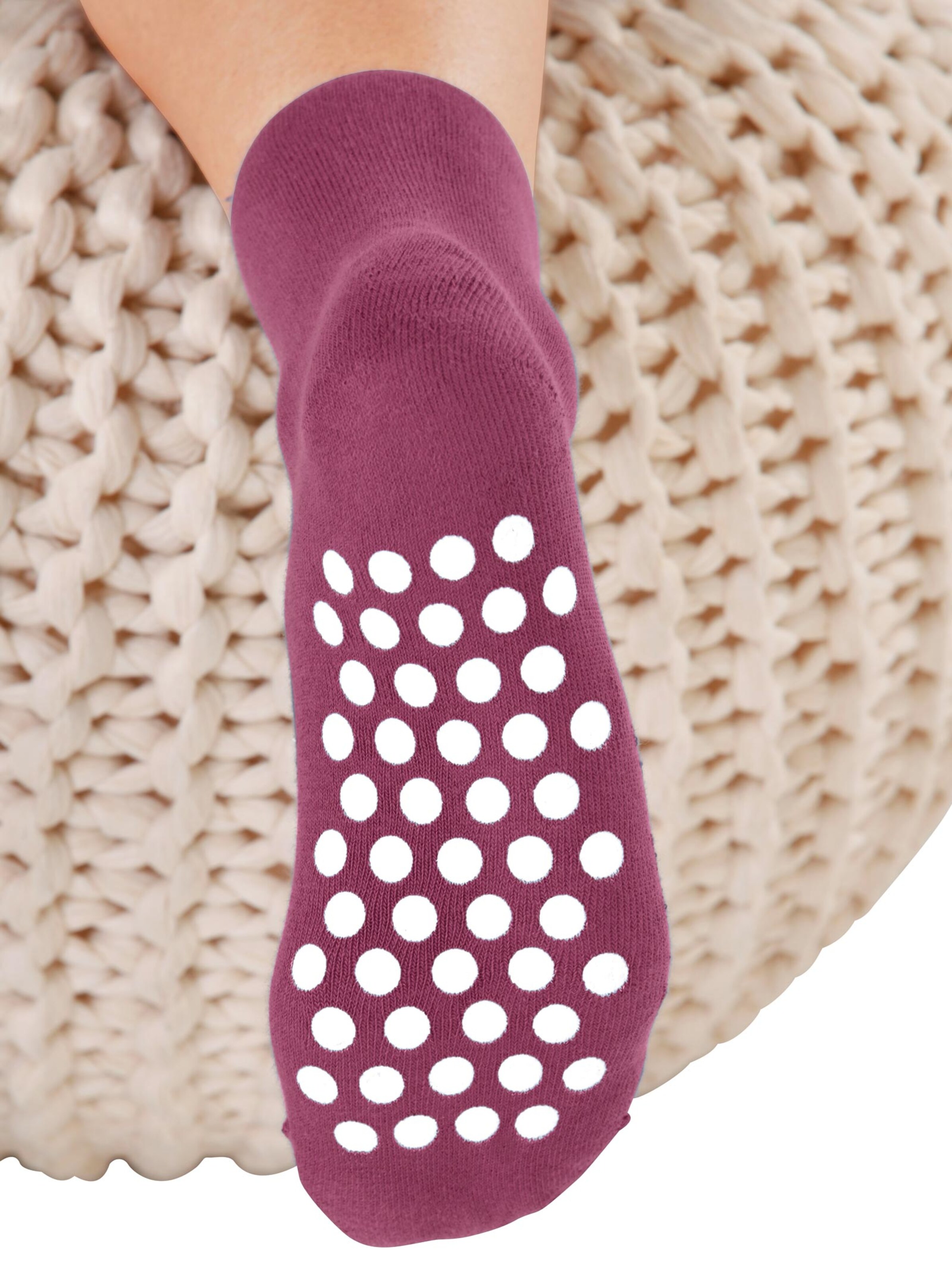 wäschepur Damen-Socken - beere