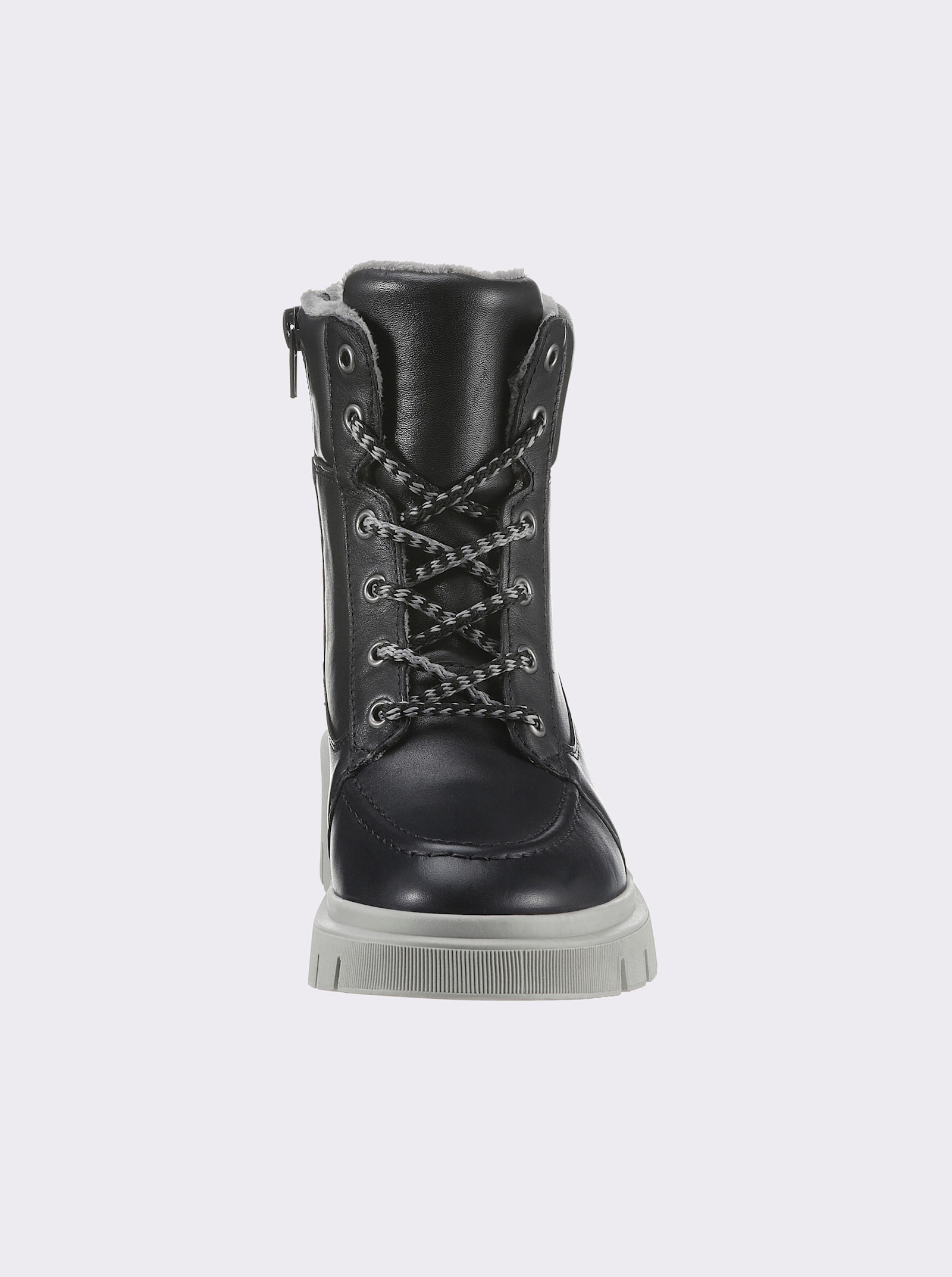 heine Schnürstiefelette - schwarz