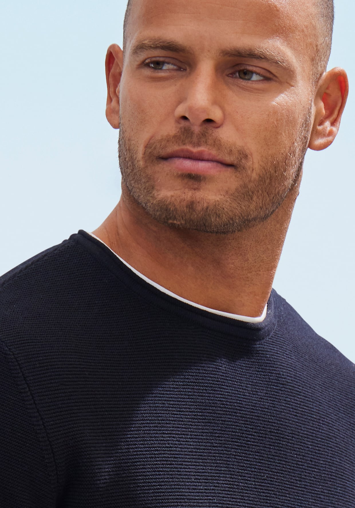 AUTHENTIC LE JOGGER Strickpullover - schwarz