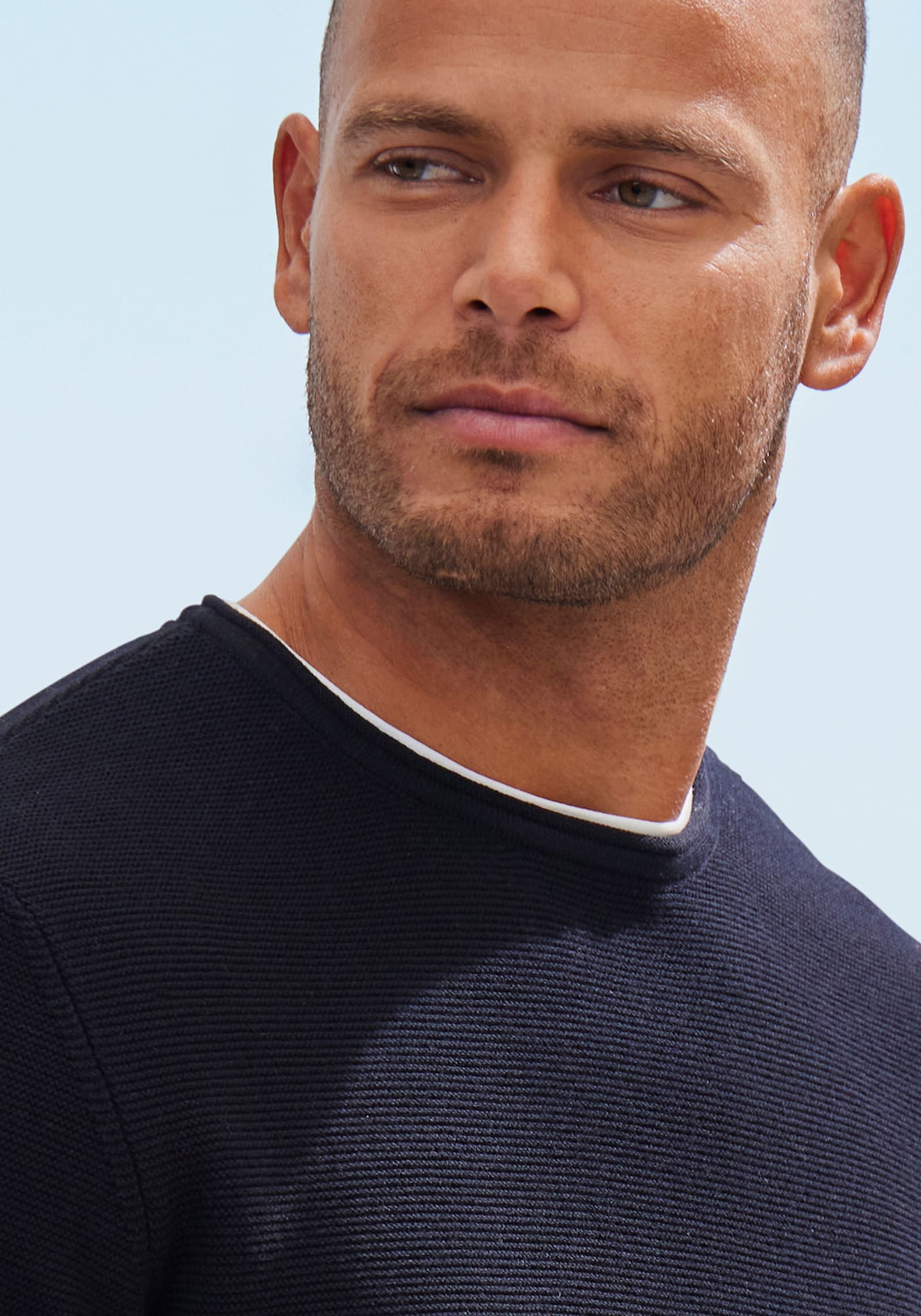 AUTHENTIC LE JOGGER Strickpullover - schwarz