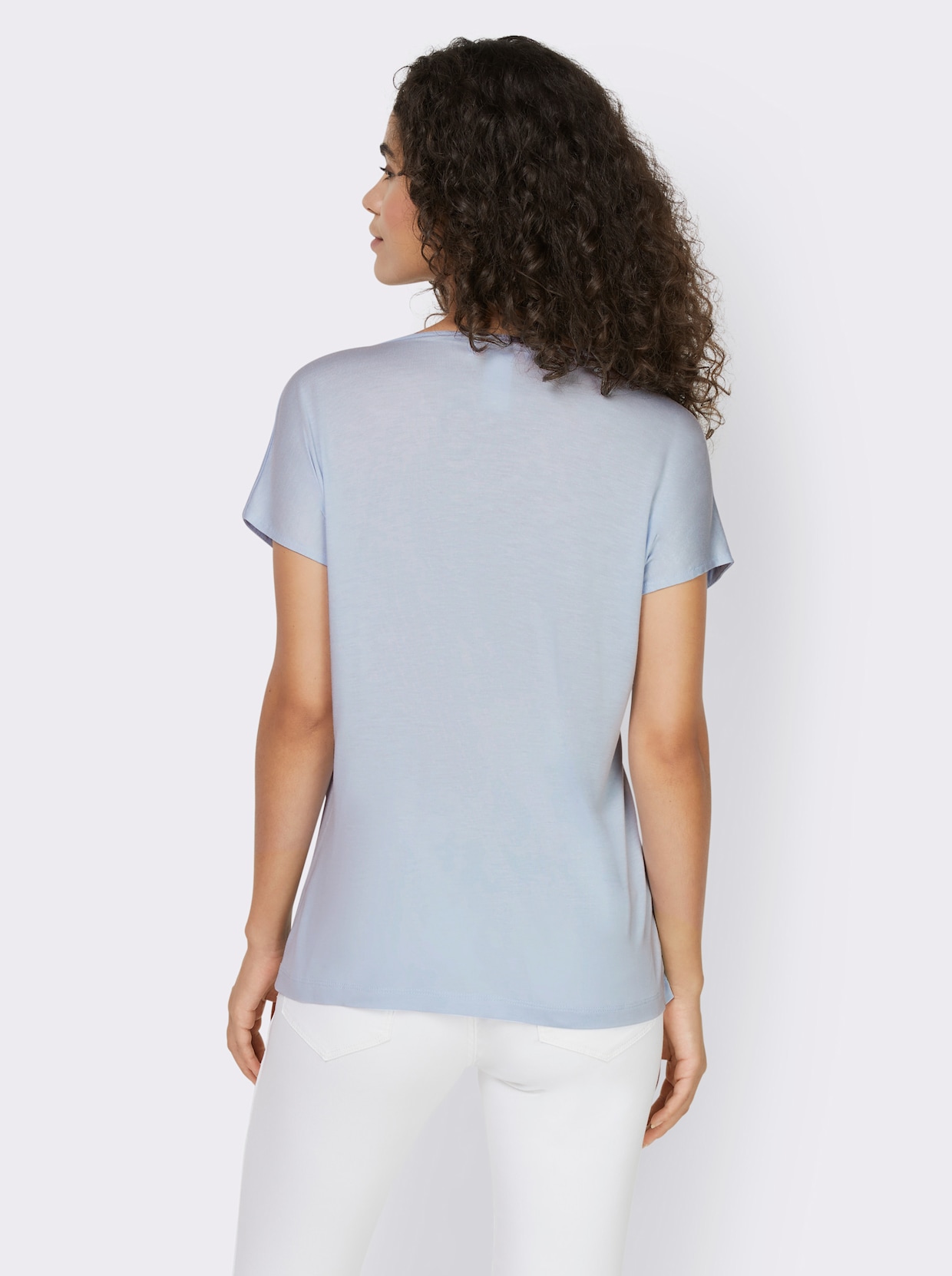 heine Shirt - ijsblauw