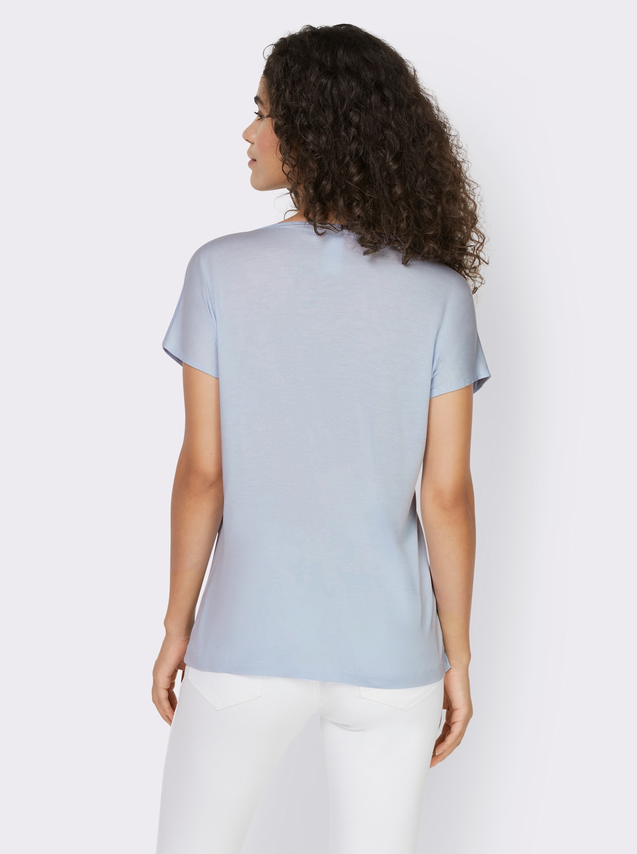 heine Shirt met korte mouwen - ijsblauw