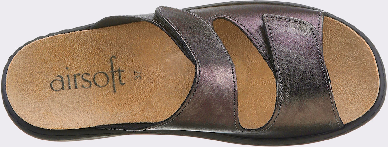 airsoft comfort+ slippers - zilverkleur