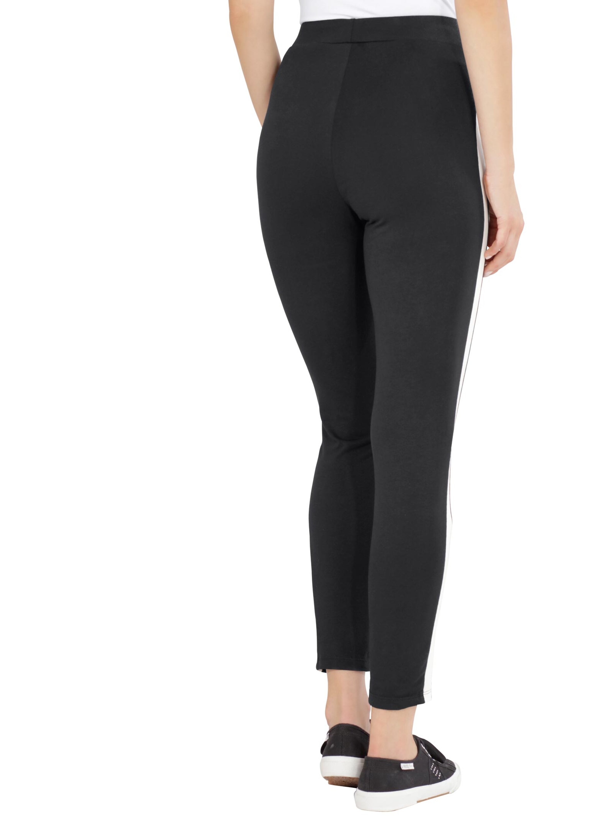 Leggings - schwarz-weiß