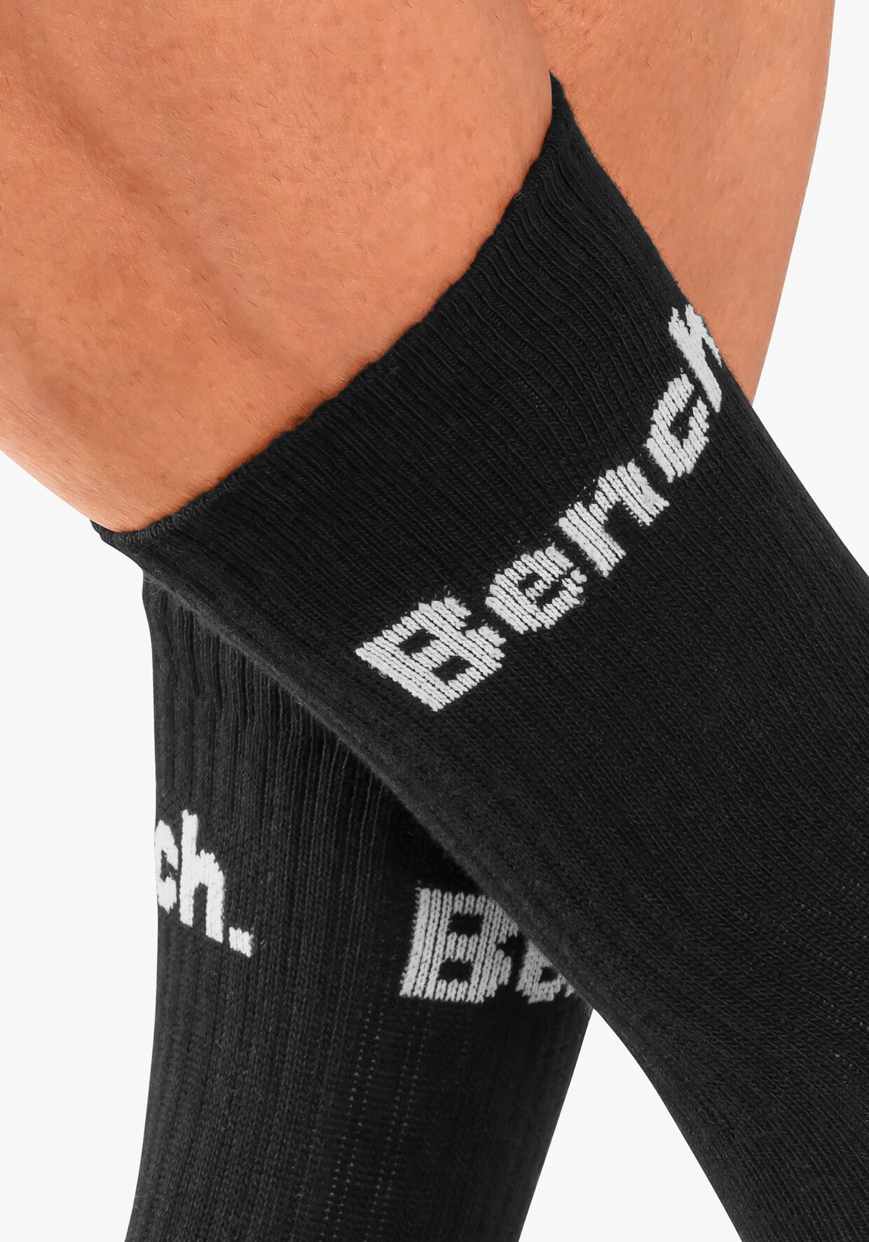 Bench. Chaussettes de tennis - 6x noir