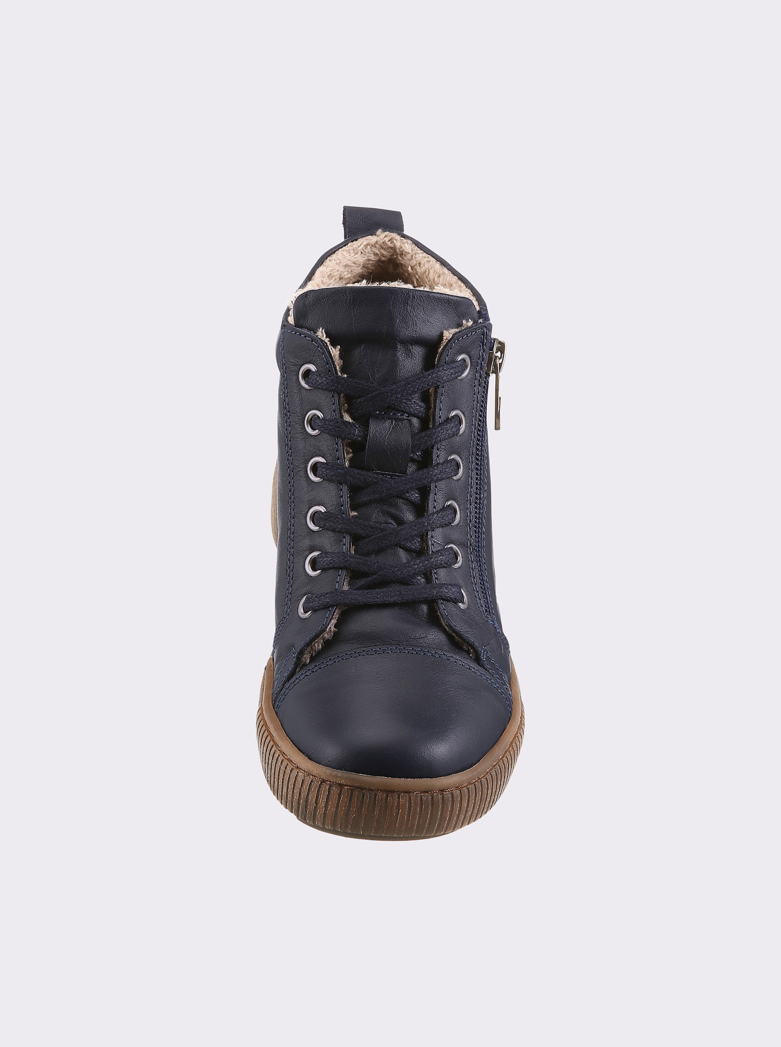 airsoft modern+ Stiefelette mit Innenfutter - marine