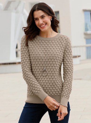 Pullover - sesam