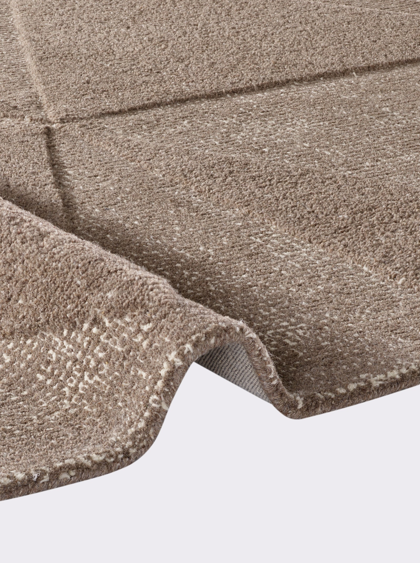 heine home Teppich - taupe-ecru-meliert