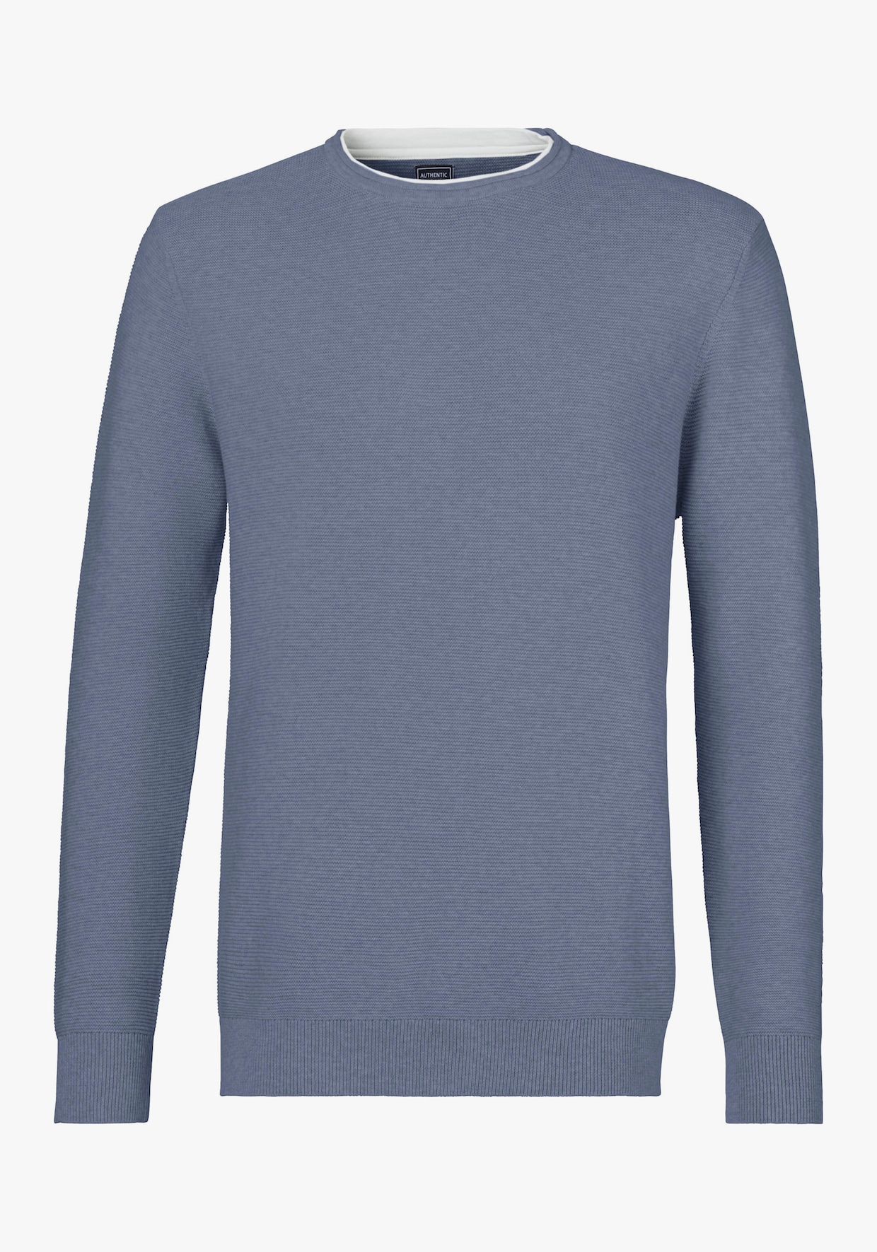 AUTHENTIC LE JOGGER Strickpullover - blau