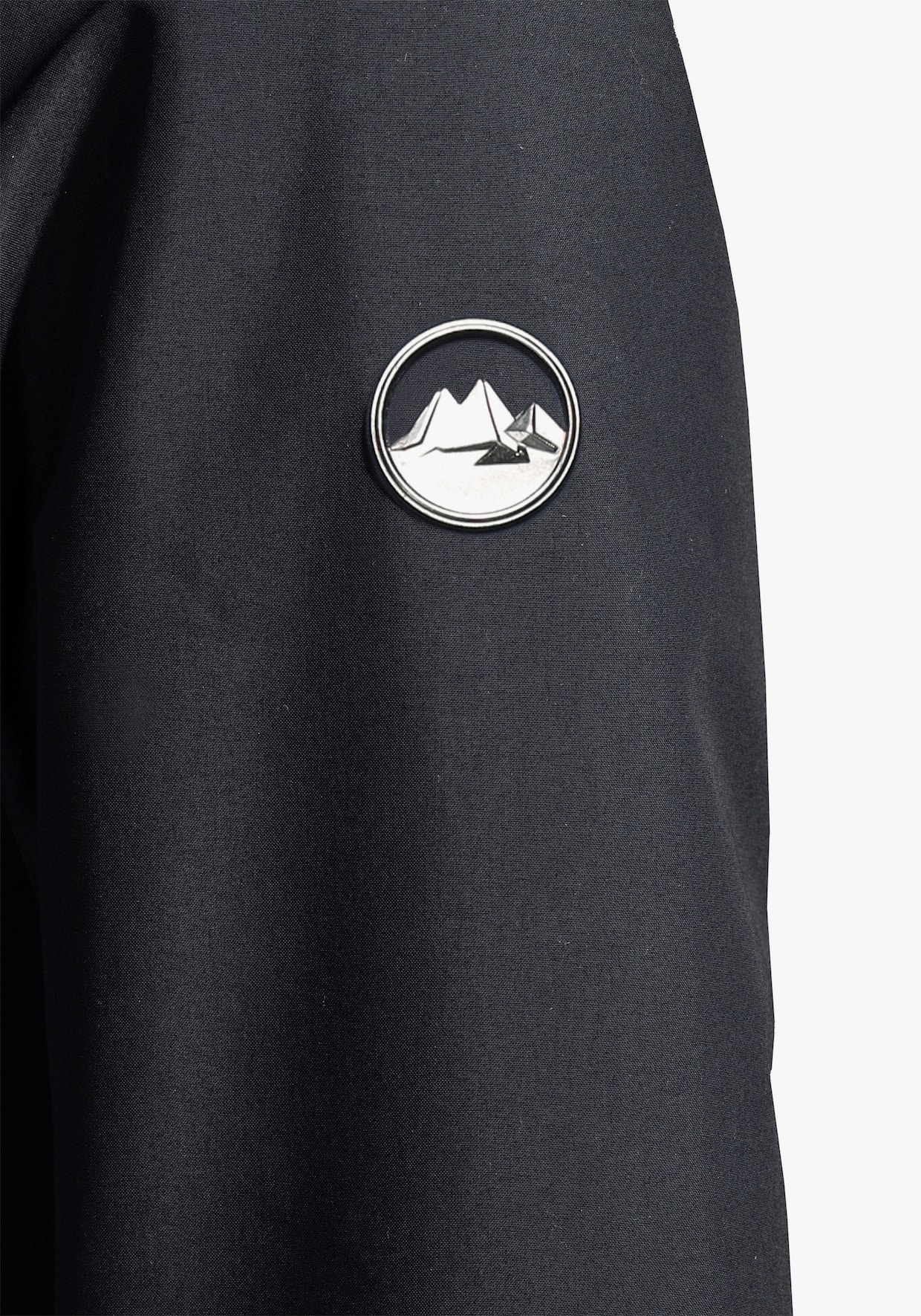 Funktionsparka - schwarz (outdoorparka aus nachhaltigem material)