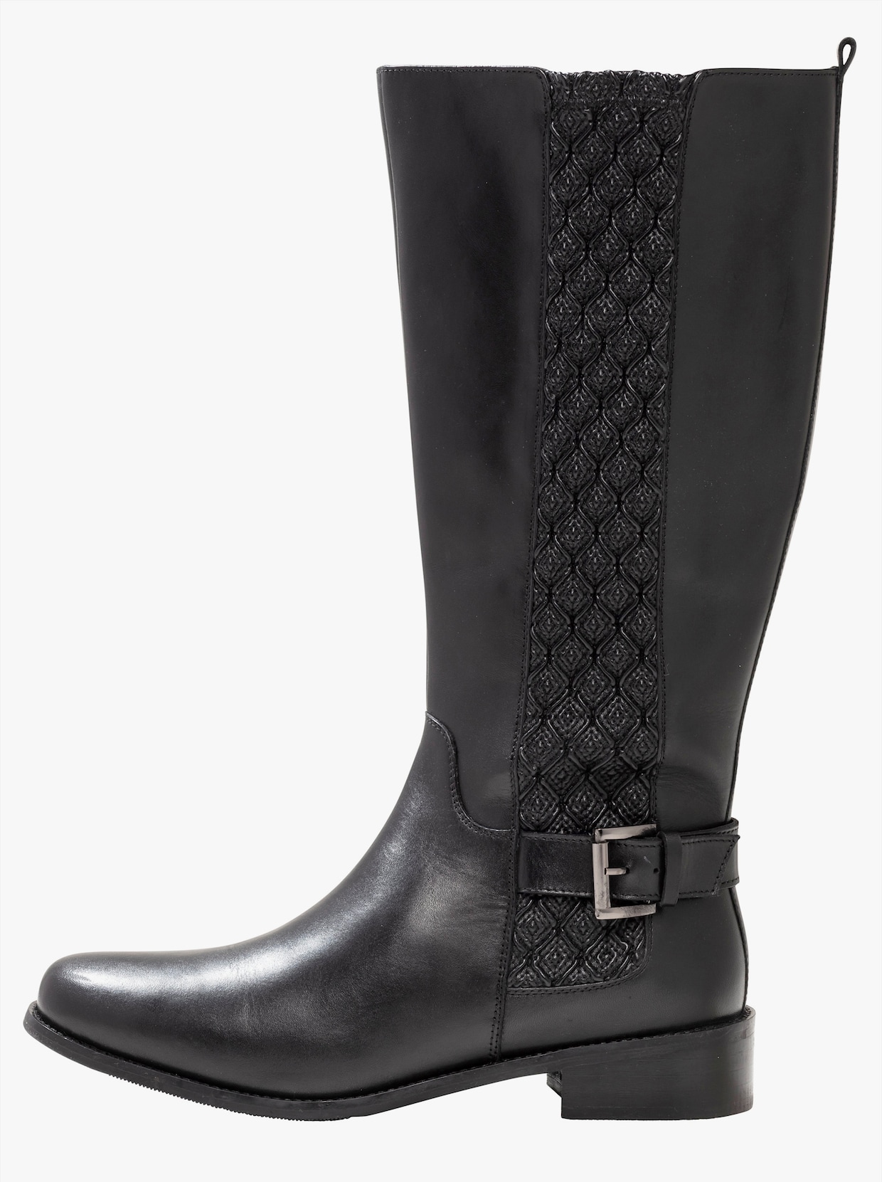 sheego Weitschaftstiefel - schwarz