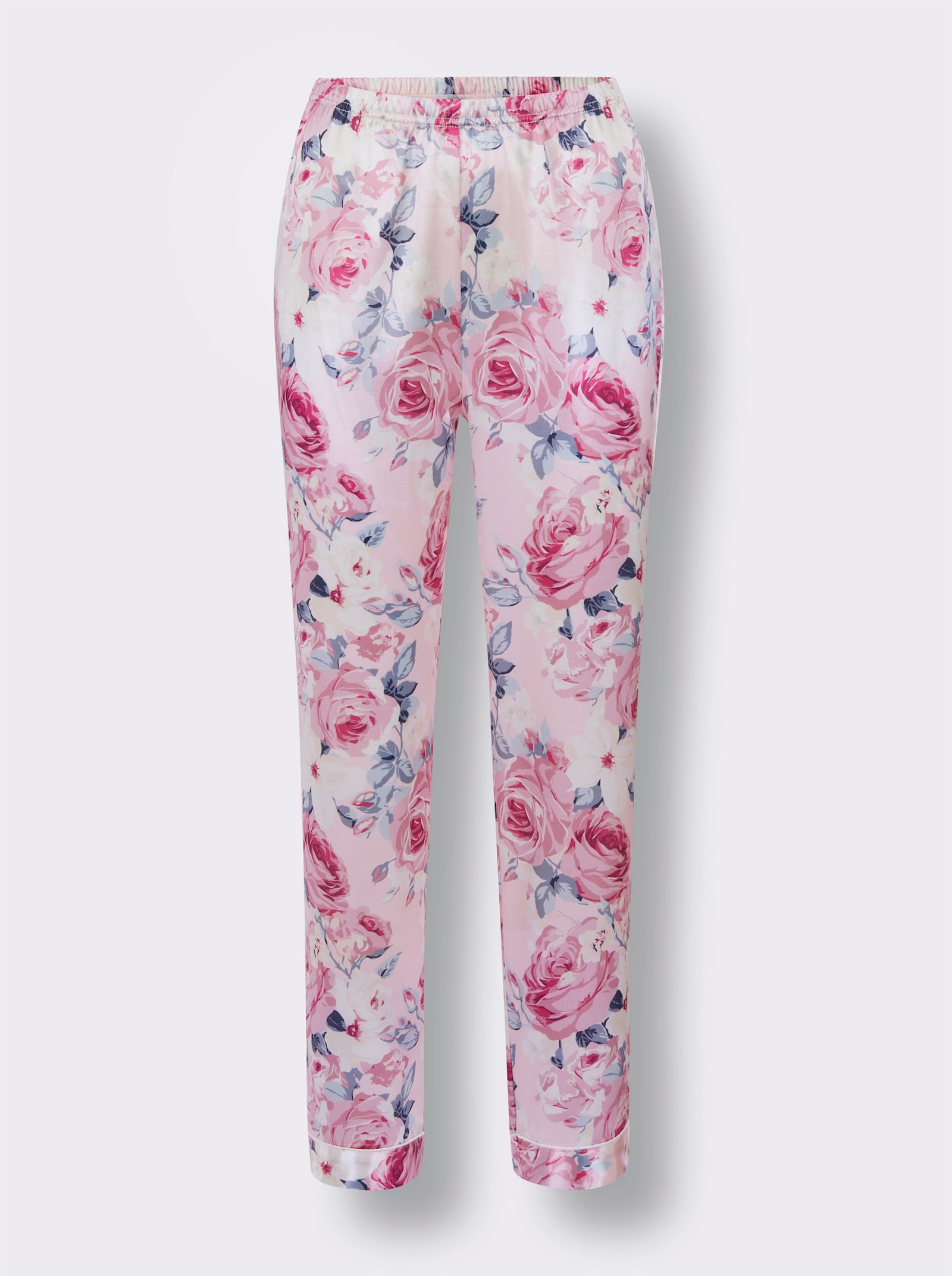 wäschepur Pyjama - lichtroze/malve bedrukt