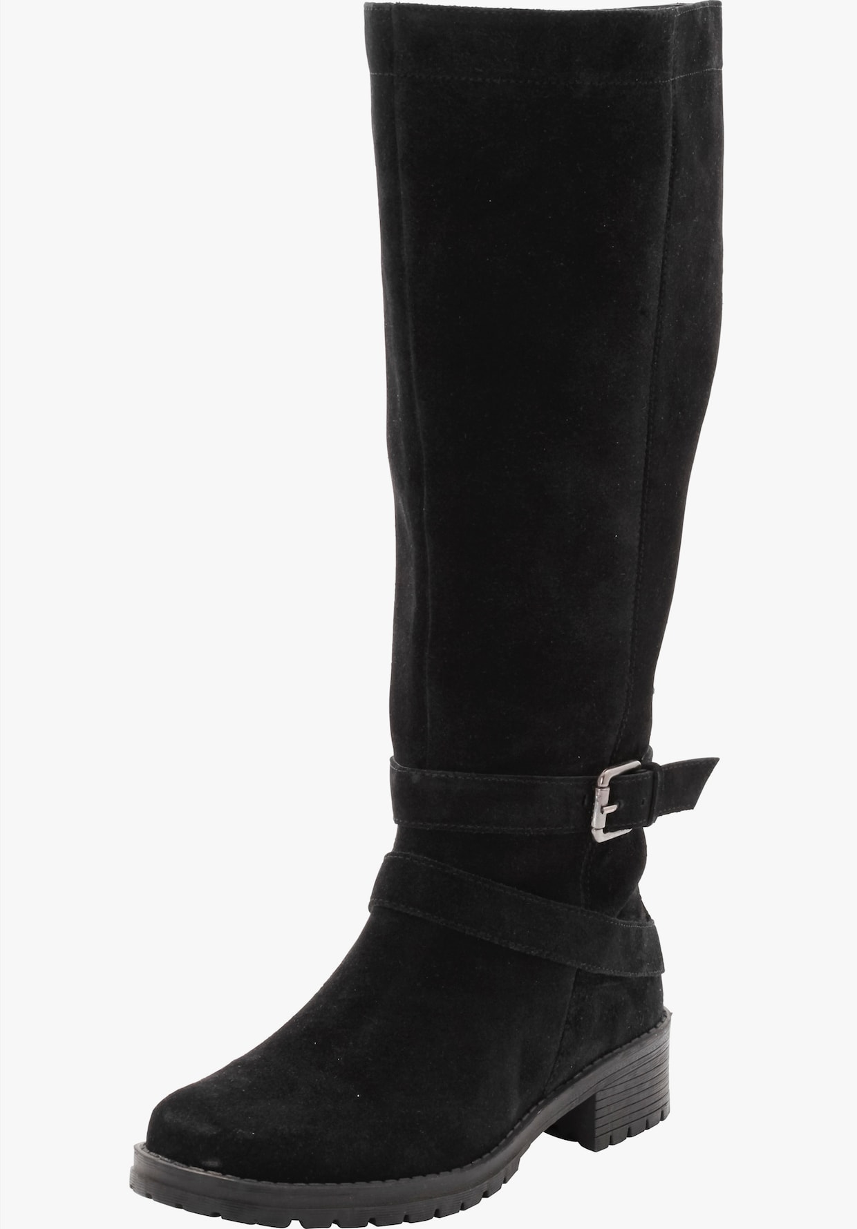 sheego Weitschaftstiefel - schwarz