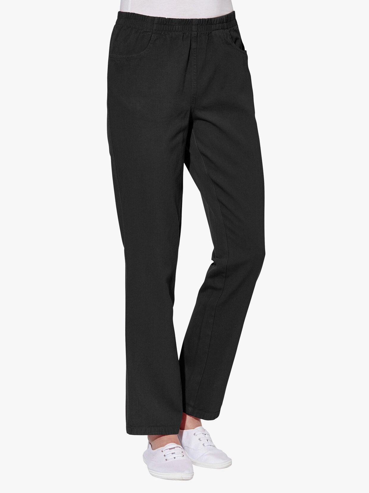 Schlupfhose - schwarz