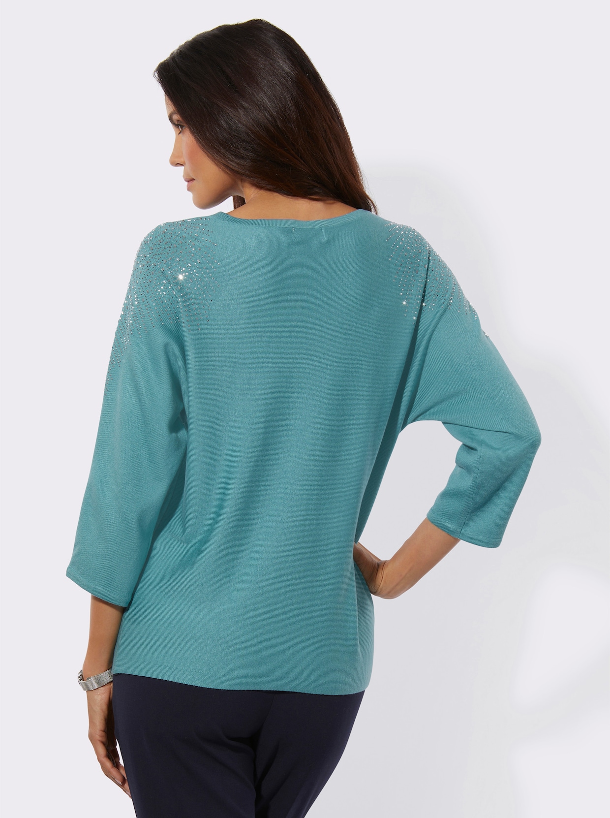 3/4 Arm-Pullover - ozean