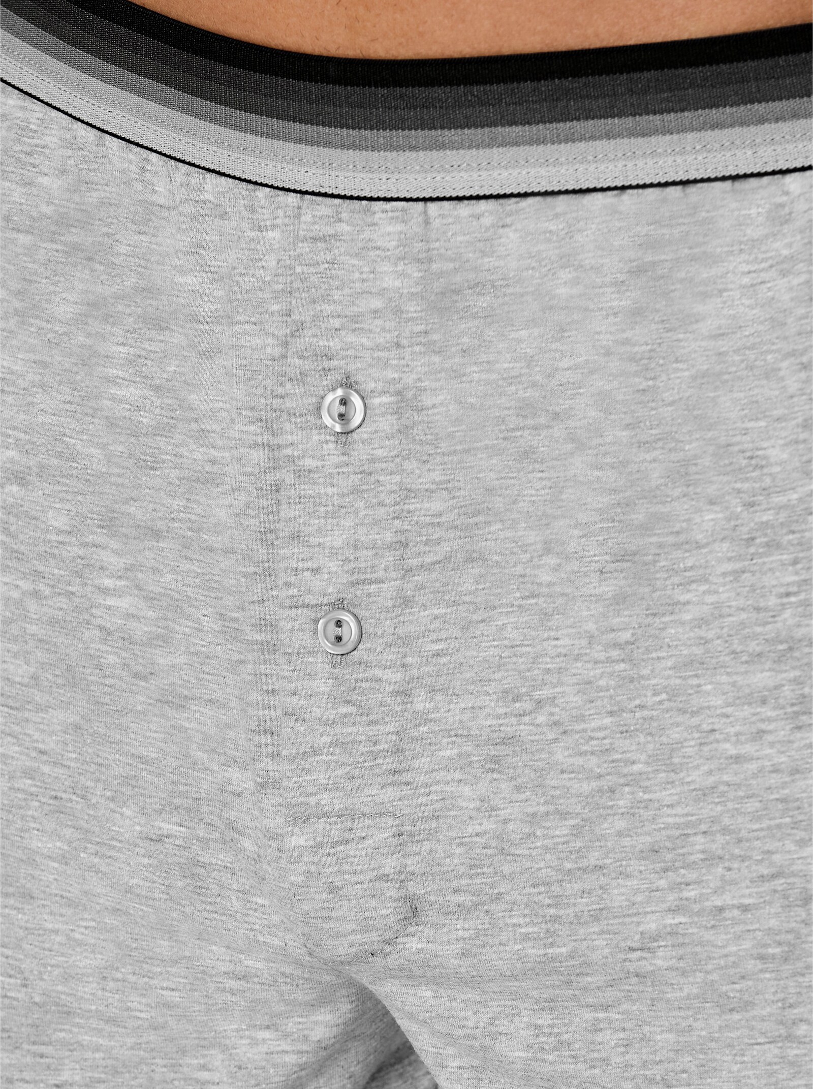 wäschepur men Boxershorts - grau-meliert