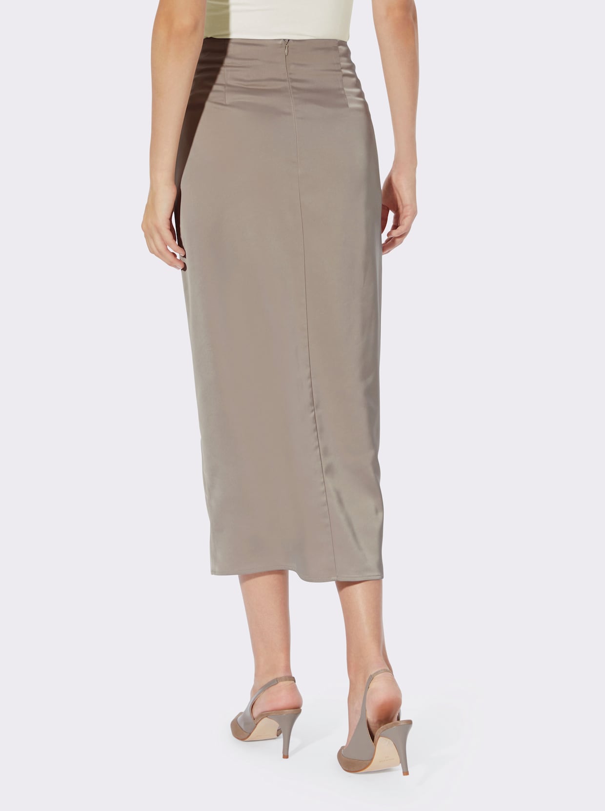 heine Jupe portefeuille - beige