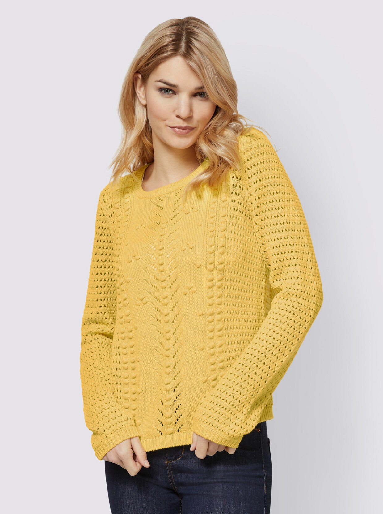 heine Pullover - geel