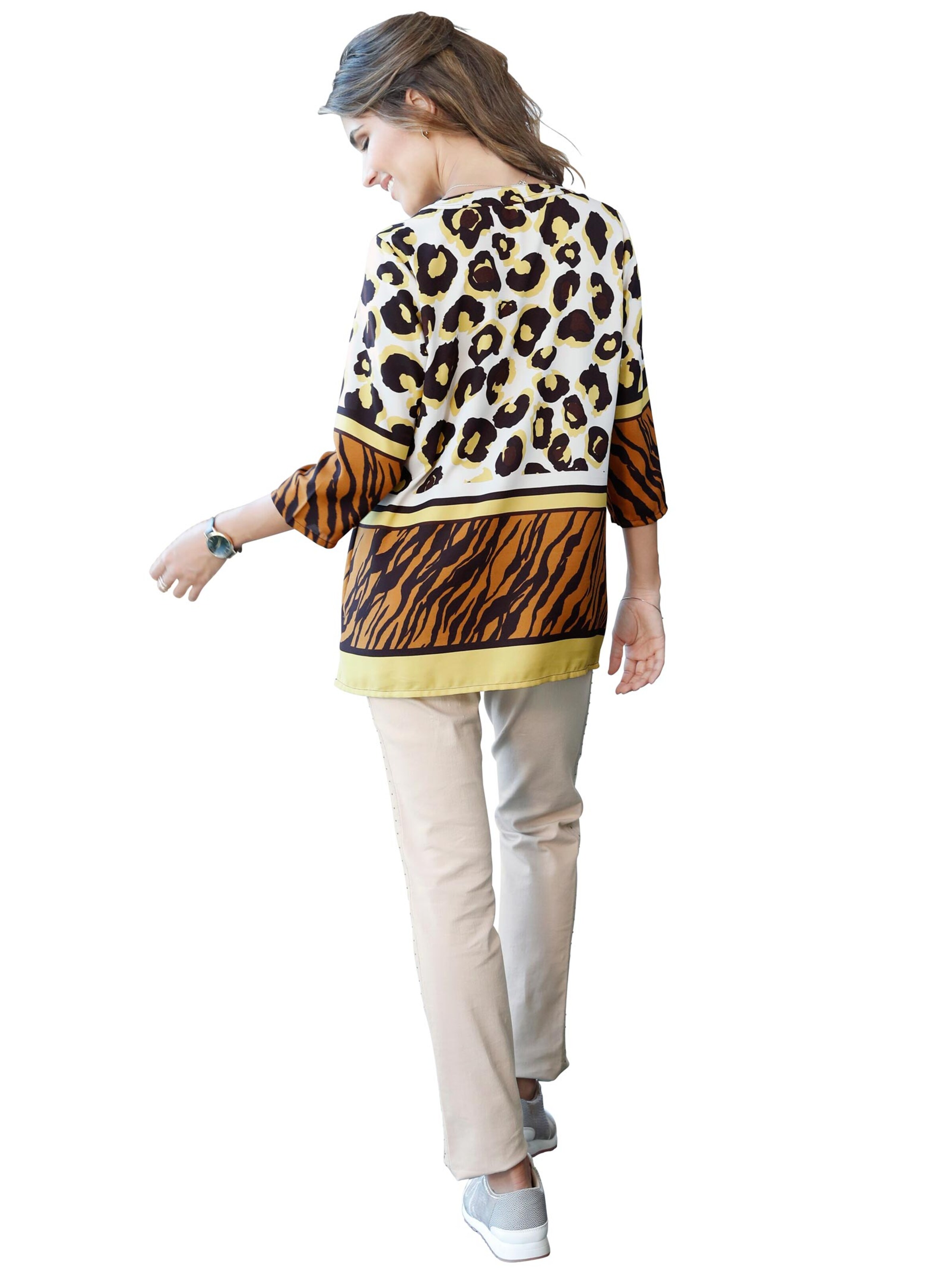 Stretch-Hose - beige