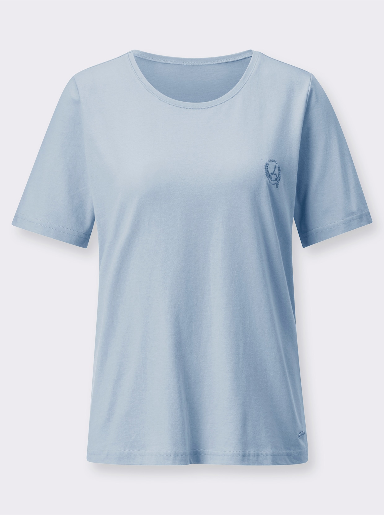 Shirt met korte mouwen - lichtblauw