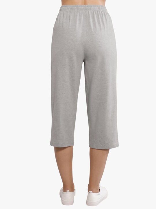 Capri-Freizeithose - grau