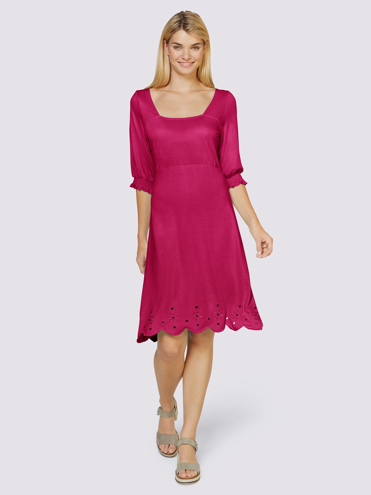 heine Jersey-Kleid - pink