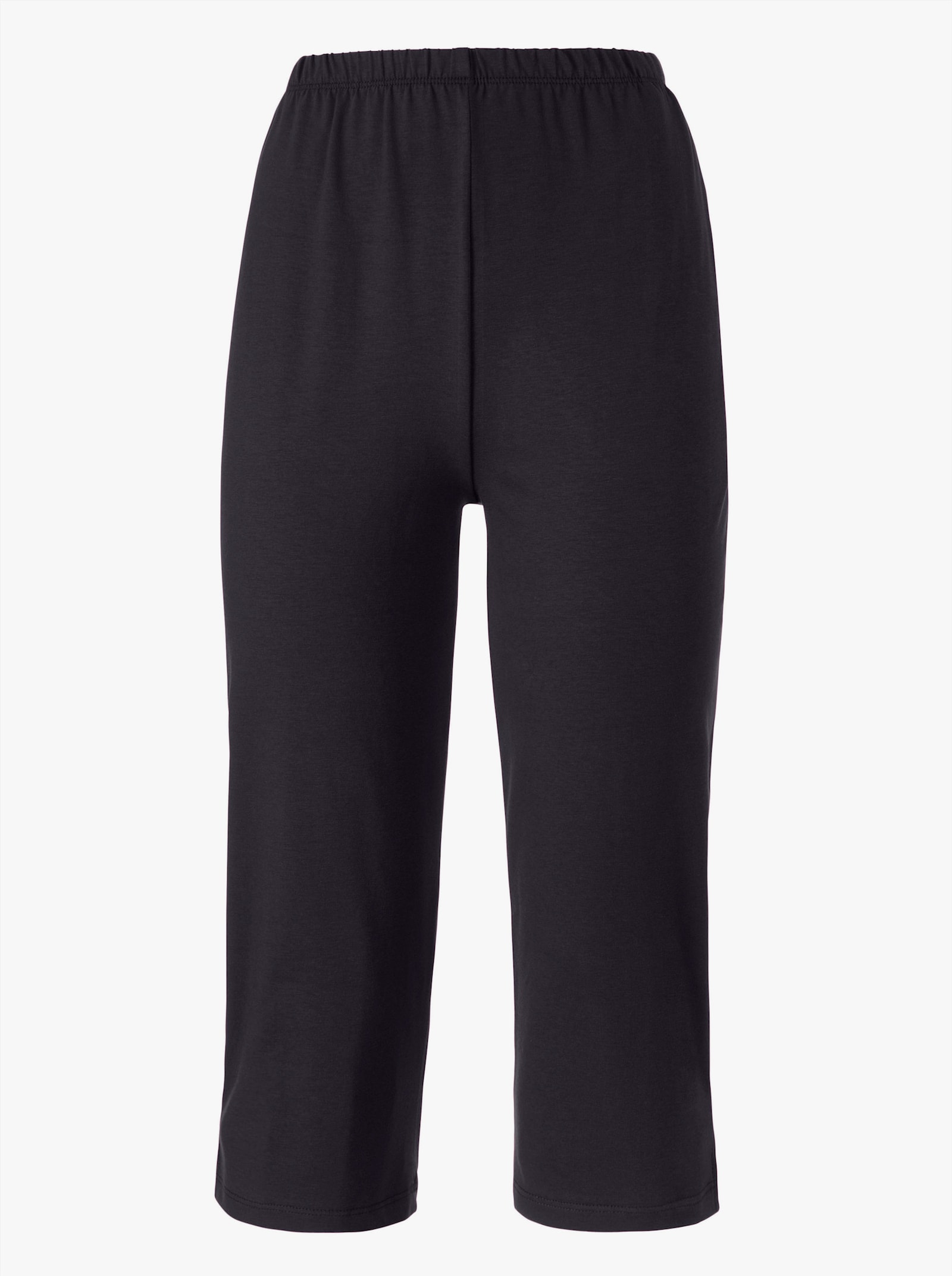 feel good Capri-Hosen - schwarz + grau-meliert
